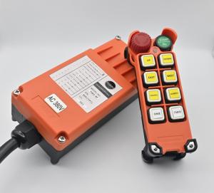 Wholesale 12 Volt 500m Industrial Crane Remote Control 8 Single Speed Buttons from china suppliers