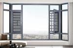 Level 6 Water Tightness Aluminum Horizontal Open Casement Windows for Folding