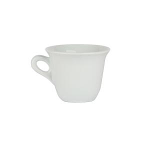 Wholesale 200ml White Porcelain Mugs , Glossy Glazing Porcelain Coffee Cups For Drink from china suppliers