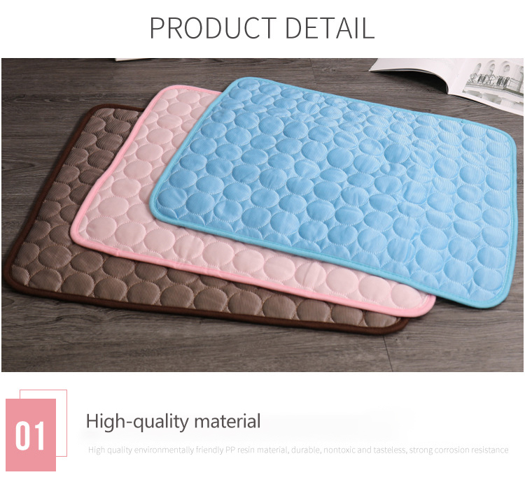 Summer Self Cooling Dog Mat XS S M L XL XXL Self Cooling Pet Pad
