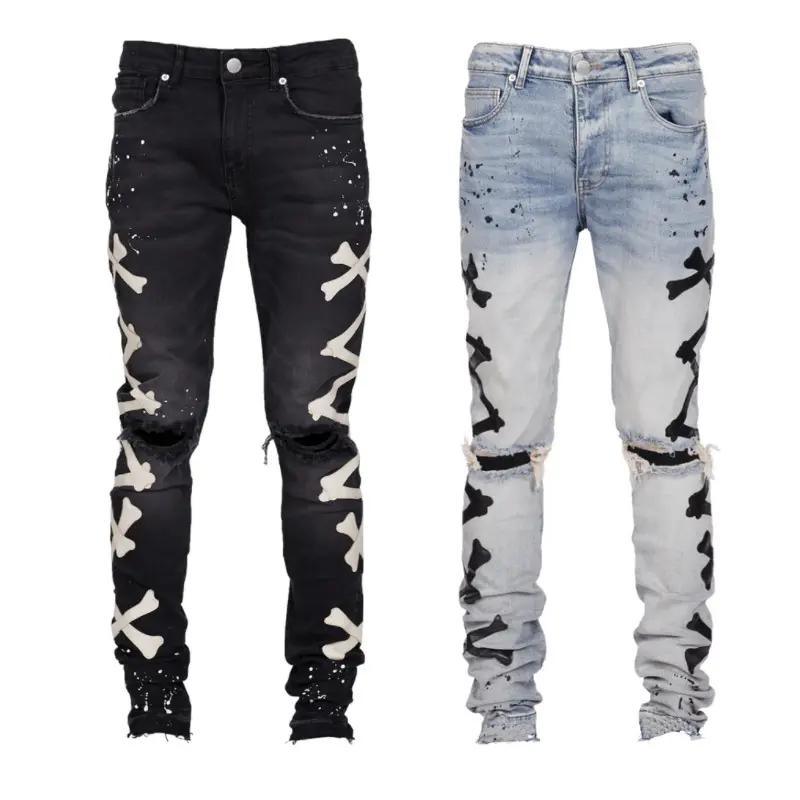 Ripstop Fabric Men Cargo Pants Men Cotton Jeans Pant