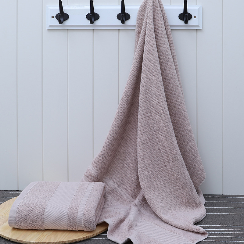Large Beach Towel Set Made of Sustainable Cotton Perfect for Home Hotel and Spa Now