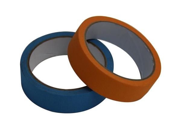 Rice Paper 2 Inch Narrow Colored Tape Natural Rubber Adhesive Heat Resistant