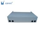 Cold Roll Steel Fiber Optic Distribution Panel 48 Port Fixed Type 412x295x88mm
