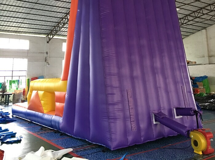 Inflatable Interactive Games Portable Mobile Rock Climbing Wall For Amusement Park