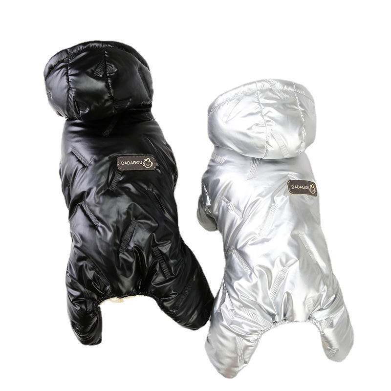 Pet Clothing Essential Winter Padded Jacket for Small Dogs Cotton Four-Leg Coat