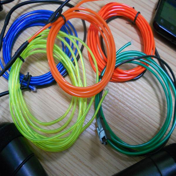 colorful electroluminescent el wire for decoration