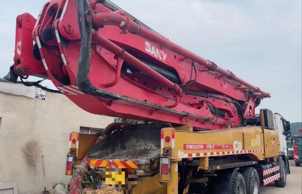 2019 SA Ny 47m Machine Equipment Concrete Boom Pump Concrete Pump Truck Concrete Batching Plant Mercedes Benz Chassis