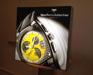 Wholesale Tension Fabric Frameless Silicone Edge Graphic Frame For Slim Light Box from china suppliers