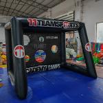 Hot Sale Airtight Inflatable Penalty Shootout Inflatable Football Goal PVC