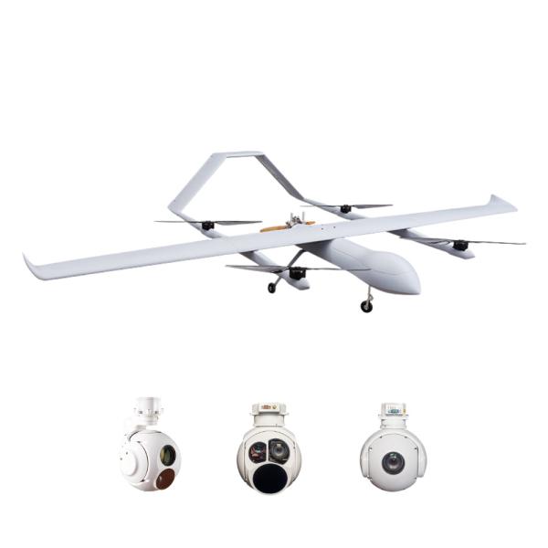 HX4HFW460 30KG VTOL Fixed Wing Drone Surveying 3D 4D Mapping Police Marine