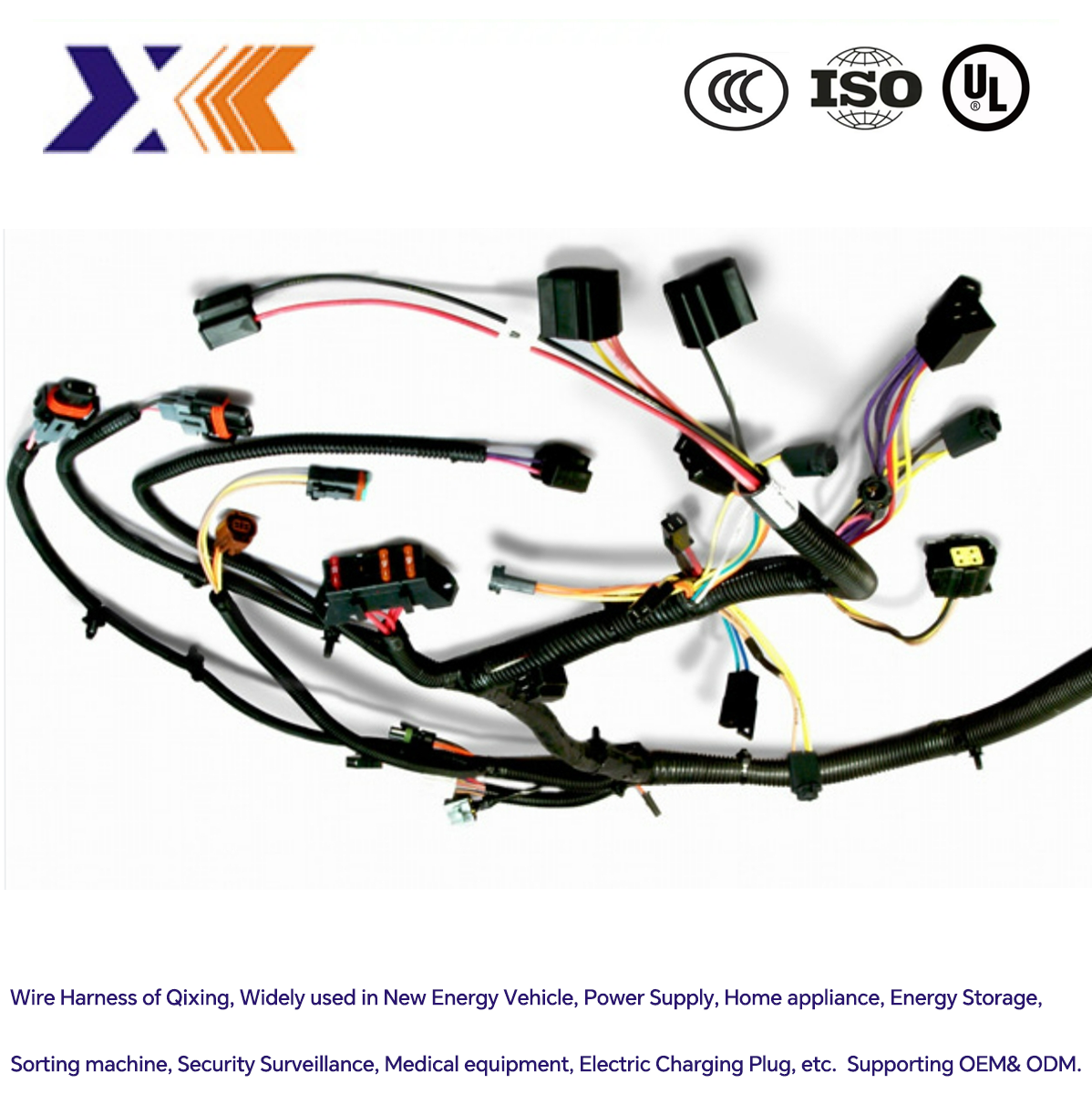 Power Supply Automotive Auto Wire Harness Socket Custom-Made for Sort Machine Directory