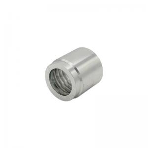 China Silver / Golden Hydraulic Hose Fitting  , Hydraulic Pipe Fittings Galvanized Zinc Appearance ( 03310 ) on sale