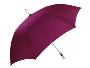 Wholesale Aluminum Red Collapsible Golf Umbrella , Strong Windproof Folding Umbrella 2cm Strap from china suppliers