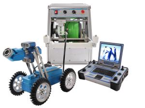 Wholesale ISO CCTV Pipe Inspection Equipment Robot , Mainline Inspection Crawler System from china suppliers