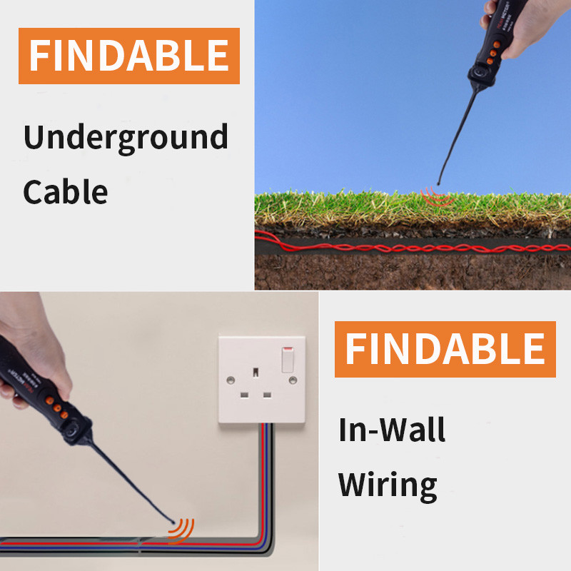 RJ45 Handheld Cable Line Tester Digital Analog Signal Transmission And Continuity Test