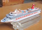 Carnival Freedom Cruise Handcrafted Model Ships For Souvenir Promotional Gift