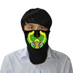 Best Selling 2019 Glow In the Dark EL Mask LED Rave Face Mask For Gifts Party