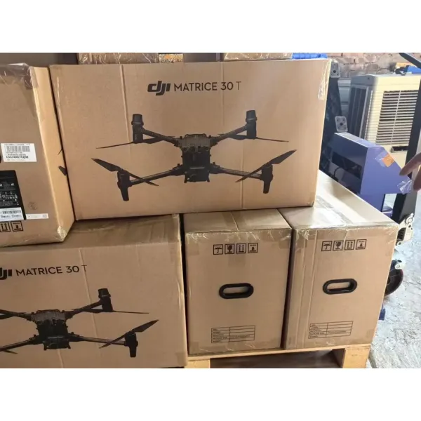 Dji Matrice 30t Agriculture Drone Equipped with a Laser Rangefinder and an Infrared Thermal Imaging Camera