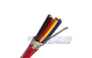 Wholesale 22 AWG FPLP Fire Alarm Cables , 4 Cores Solid Copper Conductor Plenum Cable from china suppliers