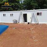 Movable Portable Toilet Cabin For Military Camps With Exhaust Fan