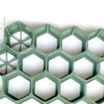 Green HDPE Permeable Paving Grids for Easy Ground Packing Lot Driveway