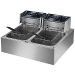 Commercial Kitchen Equipment Chicken Deep Fryer Cooker Machine Stainless Steel