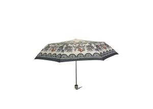 Wholesale 21 Inch 8 Ribs Flower Foldable Umbrella Polyester / Pongee Fabric Customized Logo from china suppliers