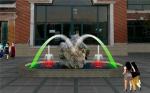 Portable Jump Jet Music Water Fountain Signal Control