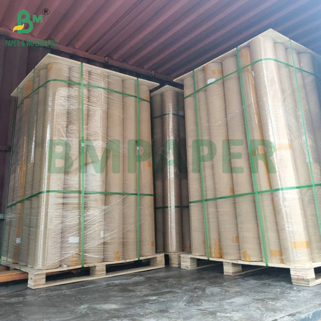 80gram 120gram 1.6m width Punched kraft Paper For CAM Garment Cutting Machine 