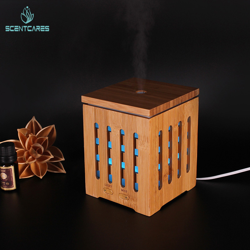 Electronic Perfume Bamboo Ultrasonic Humidifier