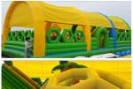 New Design Commercial Outdoor Children Inflatable Amusement Park with Cover Tent