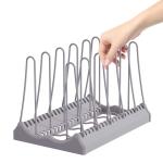 DISTANT MOUNTAINS Series Foldable Kitchen Organizer Expandable Pot Lid Holder