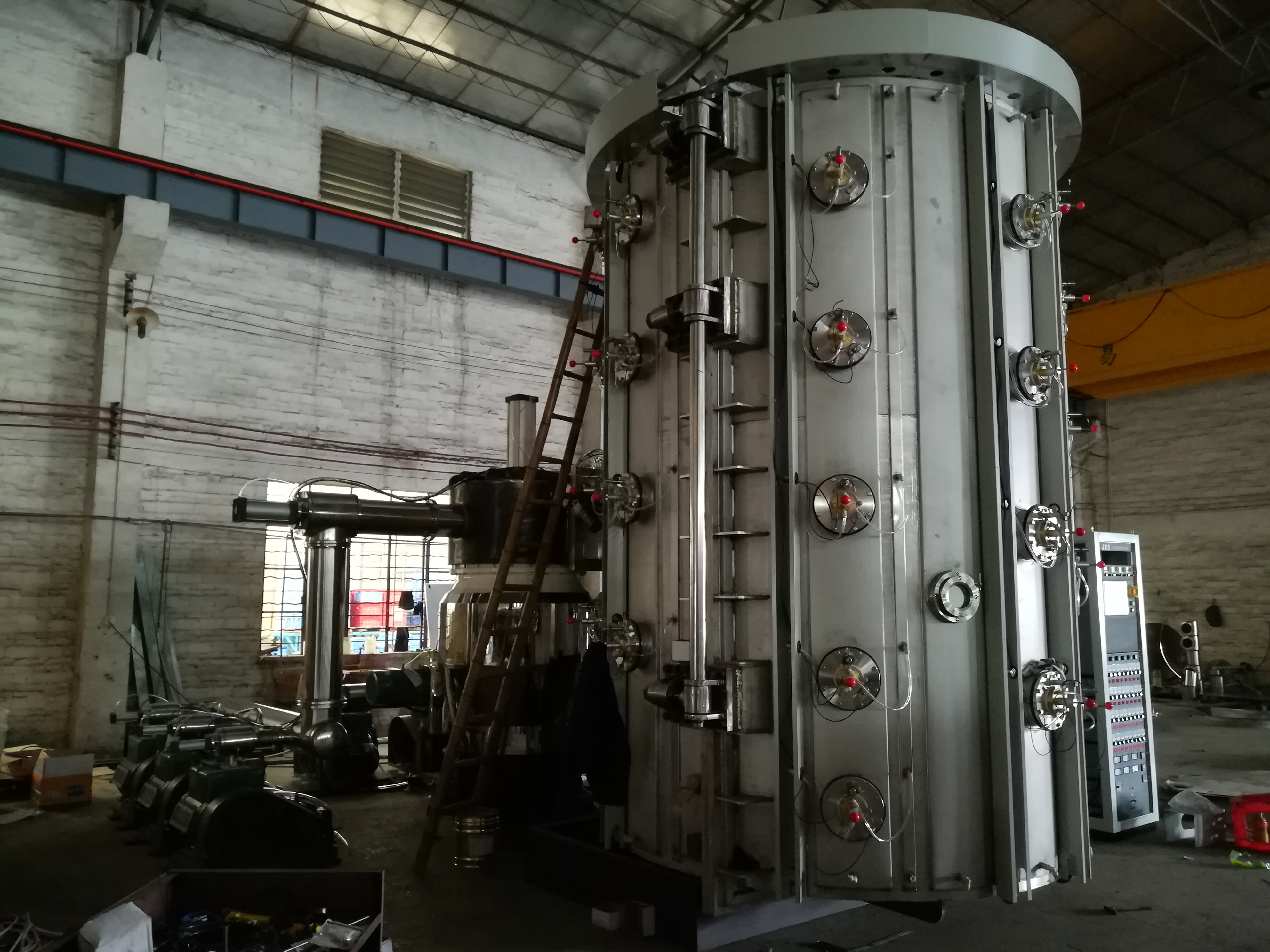Stainless Steel Floor Screen Door Frame PVD Machine For Gold Rose Gold Color
