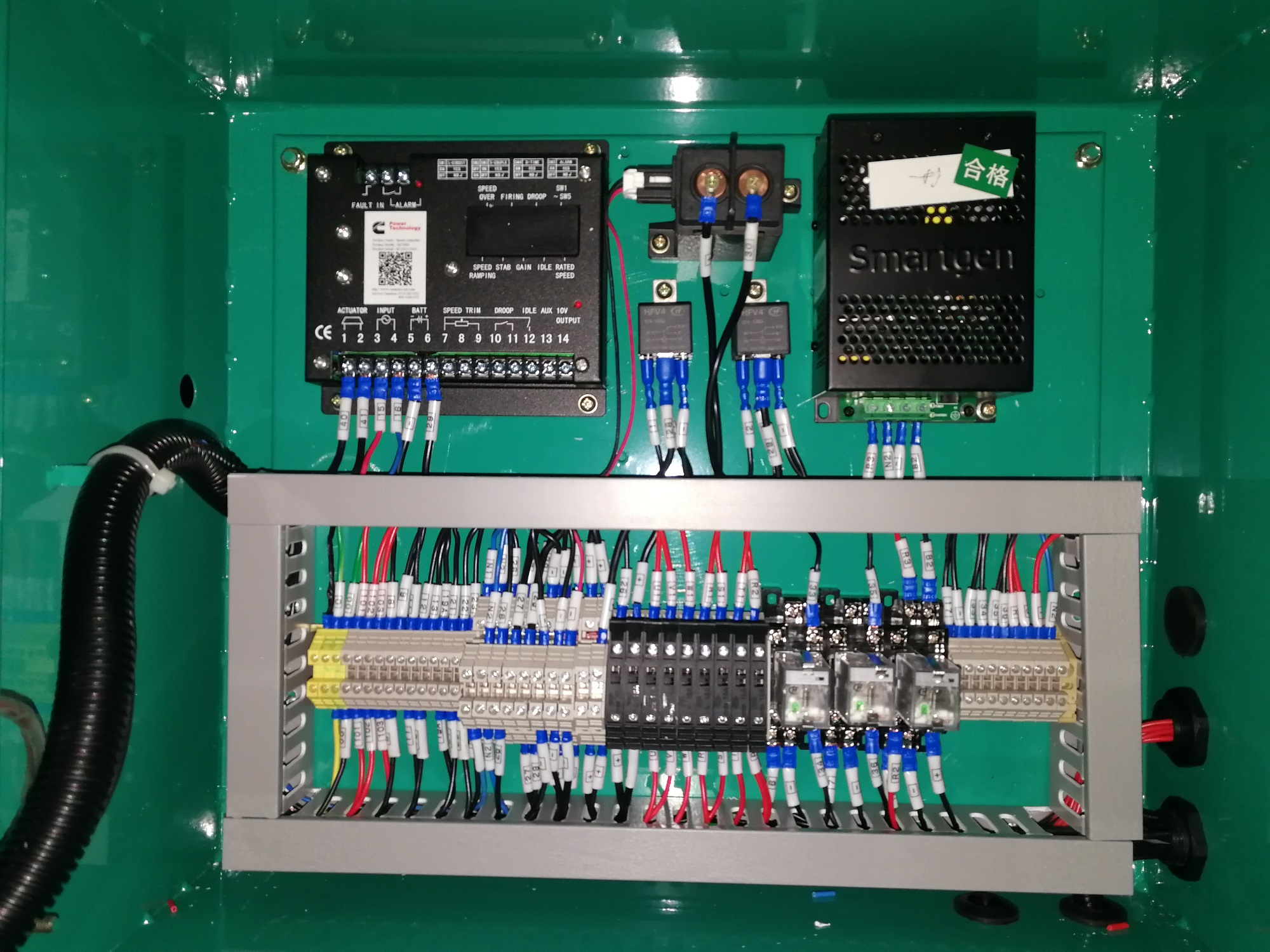 Control Panel Connection of 200kVA Doosan Diesel Generator