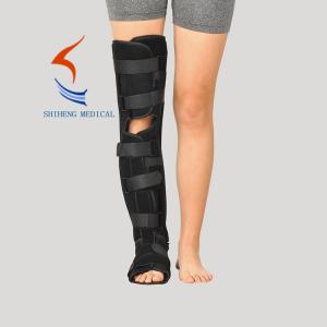 China High quality black flannel cotton leg knee ankle protection brace on sale