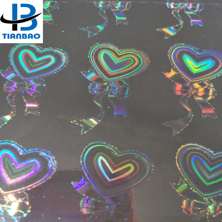 Transaprent Holographic Film for Customized Design Water Soluble Bopp Soft Packaging