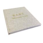 178x240mm Hardcover Journal Printing Natural Linen Fabric Cloth