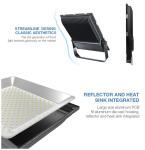 Ip66 Waterproof Outdoor LED Floodlight Smd Flood Light With Glass Lenses