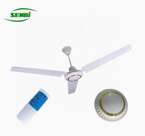 Wholesale Copper Motor 12V Solar DC Ceiling Fan Safety Operation 2 Year Factory Warranty from china suppliers
