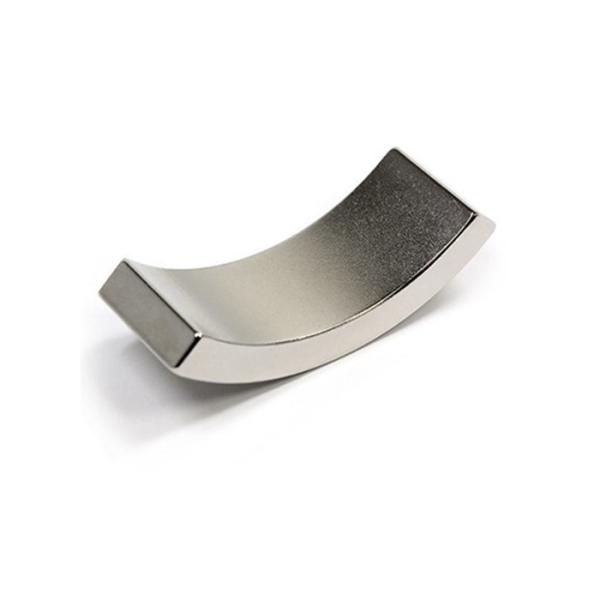 N35-N52 Rare Earth Arc Magnet for Strong Magnetic Fields in Motors and