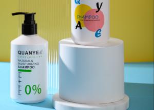 Wholesale Oblique Shoulder Shape Plastic Shampoo Bottle Personal Care Container 300ml 400ml from china suppliers