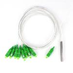 Stainless Steel Tube 250um 2.0mm cable Fiber PLC Splitter 1x8 used in PON ODN