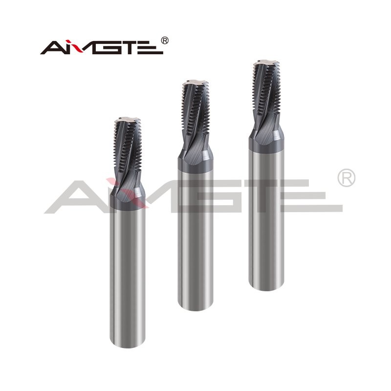 High Speed Carbide Thread Milling Cutter M4 - M20 CNC Mill Tool Full Profile