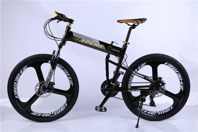 High quality factory price OEM 3 spoke mag one wheel Shimano 27 speed alloy folding hummer mountain bike