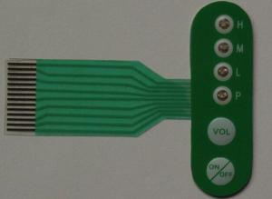 Wholesale Eco Green PET / PC Single Membrane Switch / Metal Dome Membrane Switch from china suppliers