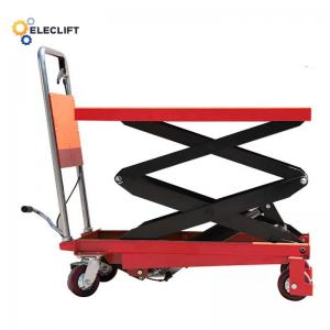 Wholesale Foot Pedal Controls Hydraulic Scissor Lift Table Trolley 8m/Min from china suppliers