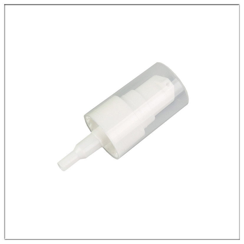 White Plastic Lotion Pump 20/410 24/410 Plastic UV Aluminum Material