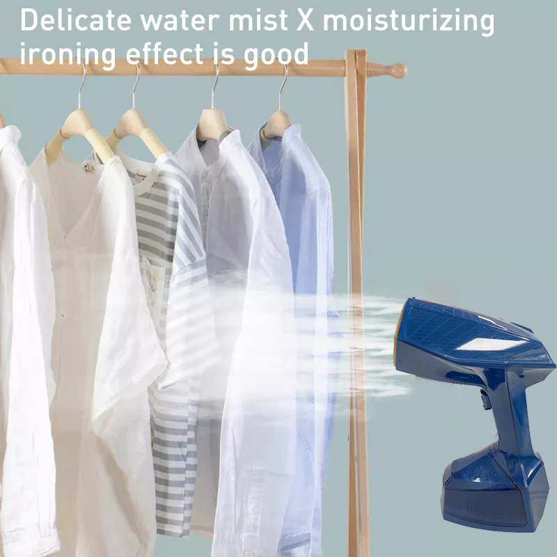 2000W Mini Travel Handheld Garment Steamer with Auto-Shut off and Hair Brush Accessories