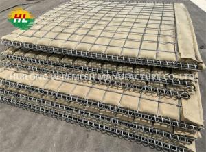 Wholesale Galfan Coated Sand Filled Bastion Hesco Welded Retaining Wall from china suppliers
